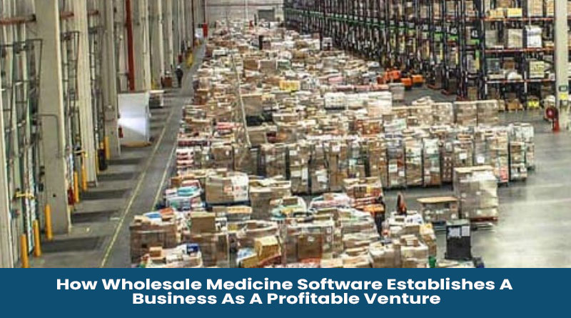 Wholesale medicine software establishes.