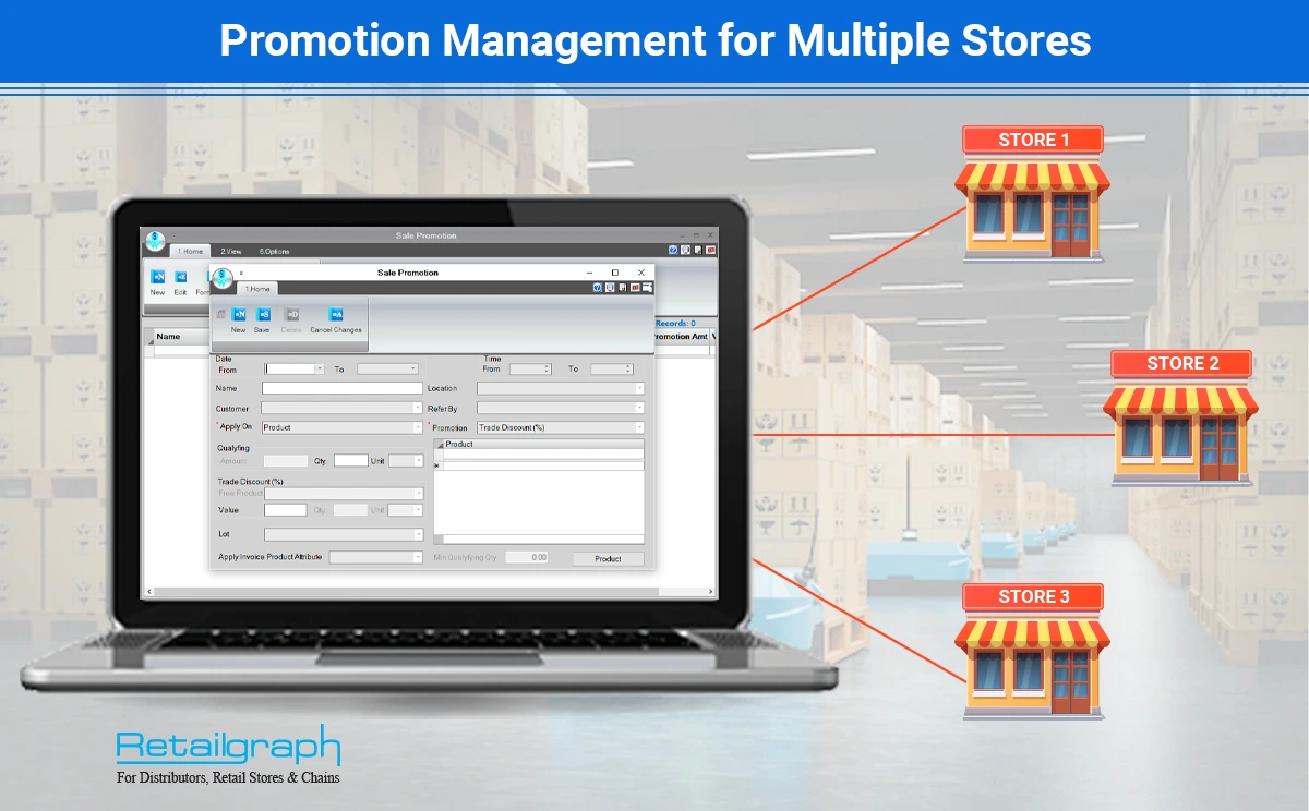 Promotion Management for multiple stores.