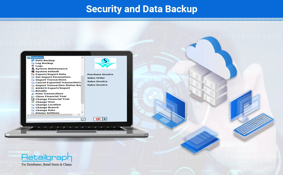 Security and Data Backup.