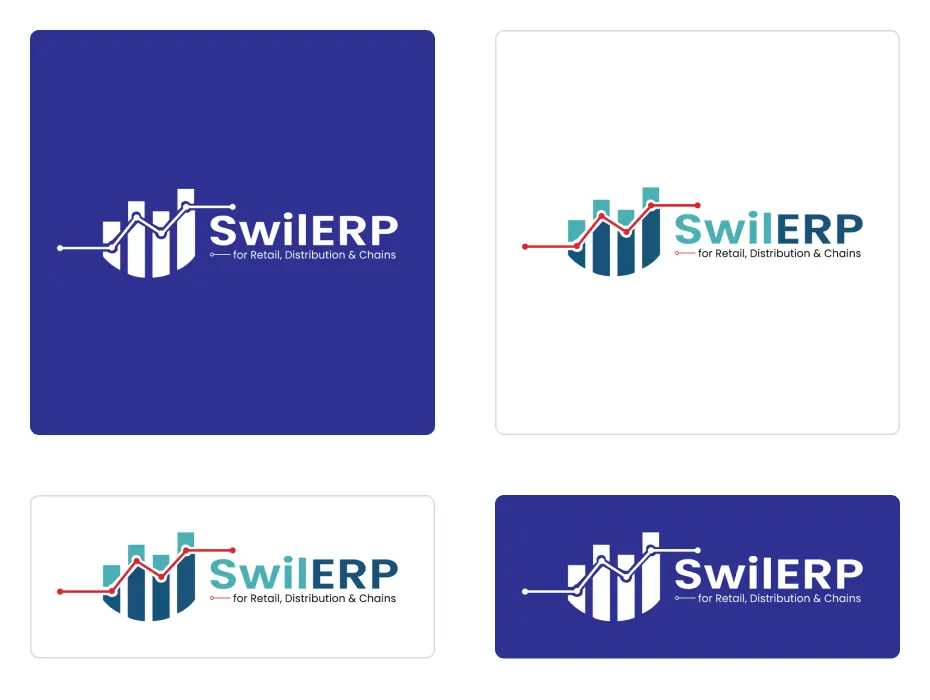 SwilERP Logo with White Background.
